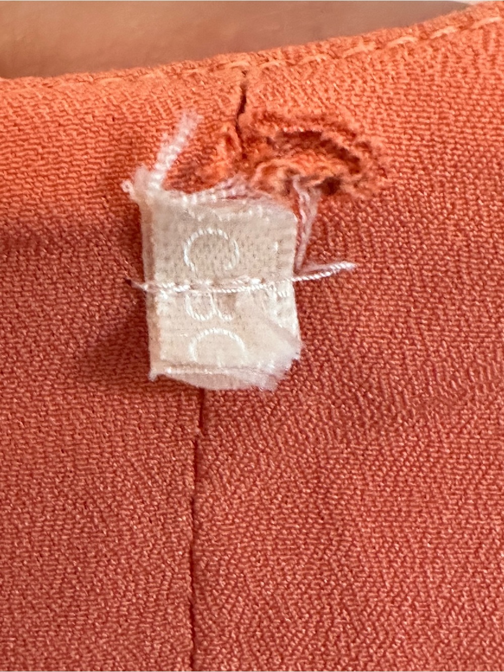 BCBGeneration Coral Orange Spaghetti Strap Mini Dress - Picture 3 of 4